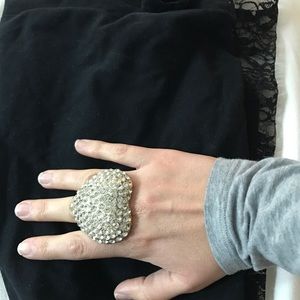 Bebe heart ring